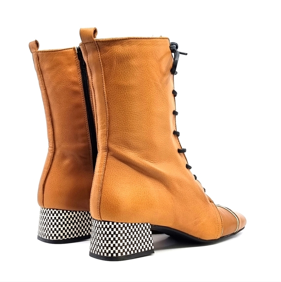 Mod Shoes The Gina in French Mustard Soft Leather size 6 - Picture 4 of 10